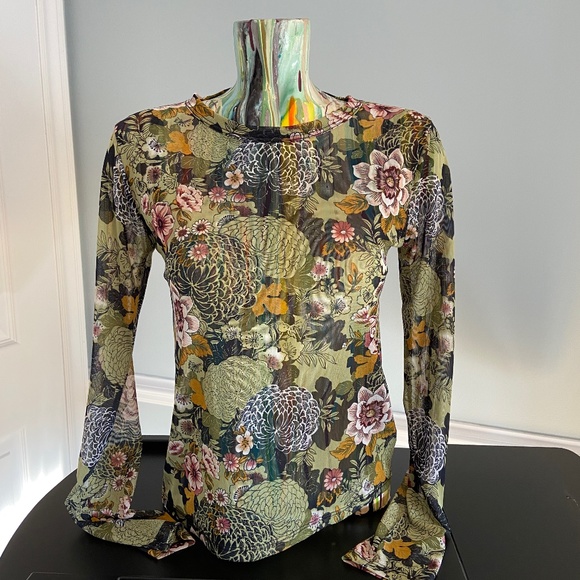 Rock Rose Couture Sheer Top Size Large - Picture 1 of 7